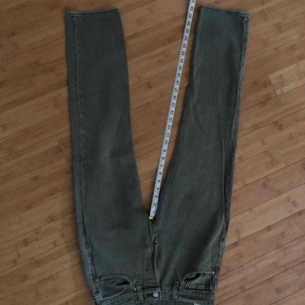 Levi’s 501 men’s jeans canton green 29x30 100% cotton - Picture 13 of 13